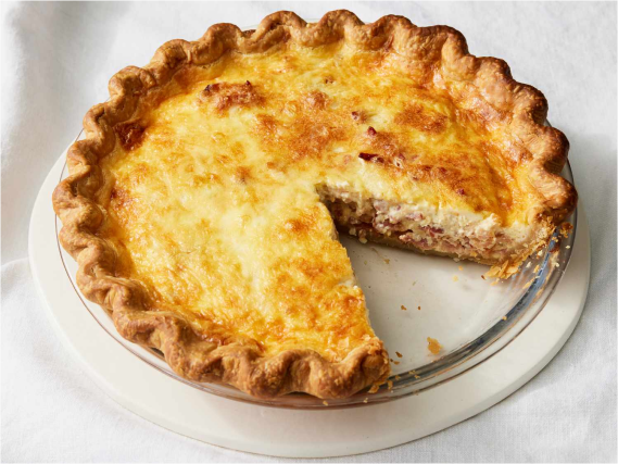 Foto de uma Quiche
